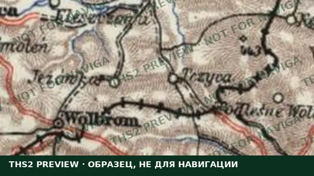 Образец карты с водяным знаком